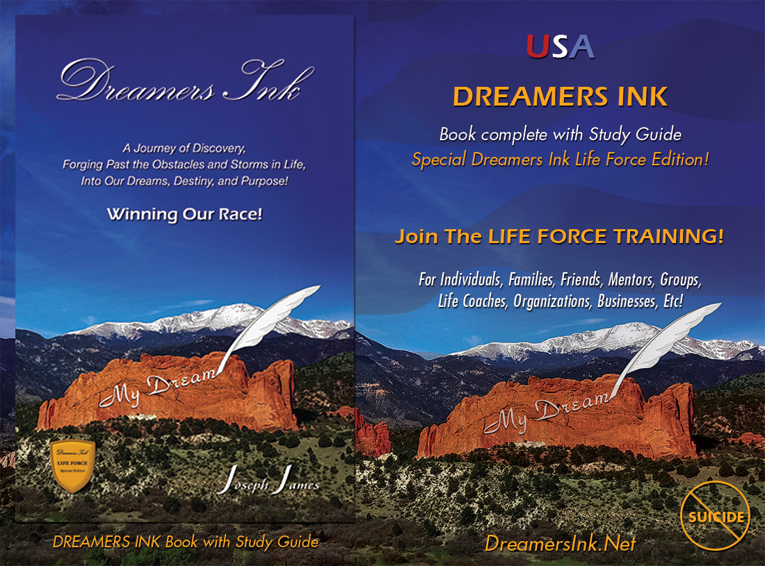 DREAMERS INK Book & Study Guide | Dreamers Ink Life Force Special Edition | Joseph James